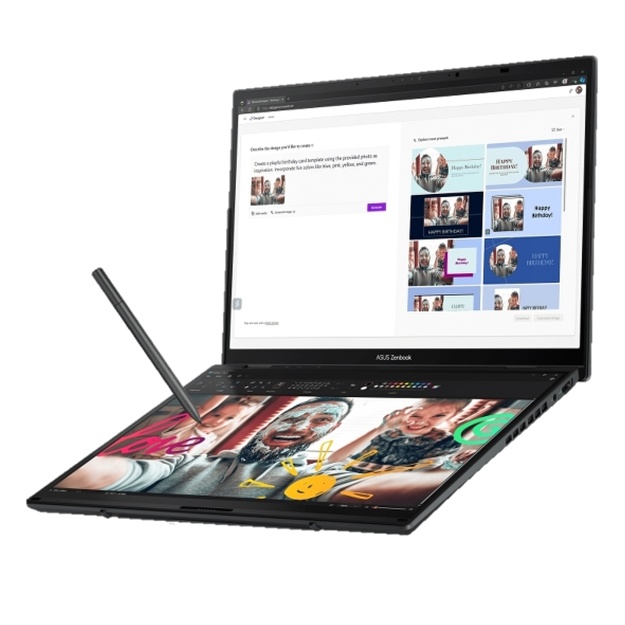 Купить Ноутбук Asus Zenbook DUO OLED UX8406CA-QL078W Intel Core Ultra9-285H 32GB/1TB SSD 14.0" WUXGA (90NB14X1-M00320) в Ташкенте — цена, рассрочка, отзывы ⭐ Olcha.uz