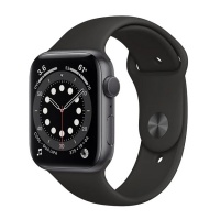 Apple Watch 6 GPS 44mm Aluminum Case, Black