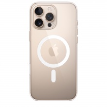 Shaffof g‘ilof Magsafe Case iPhone 13,14,15,16 Pro va Pro Max