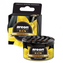 Avtomobil uchun Havotozalagich Areon KEN Vanilla Black Avtomobil uchun Havotozalagich Areon KEN Vanilla Black