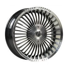 Diska Formulaplus R14, 136 Black Machin, 8*100*114, 4sht Diska Formulaplus R14, 136 Black Machin, 8*100*114, 4sht