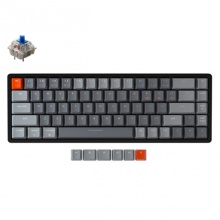 Mexanik klaviatura Keychron K6 68 Key HotSwappable alyuminiy ramka RGB Moviy