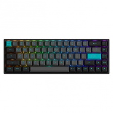 Механик клавиатура Akko 3068B Plus Black & Cyan Механик клавиатура Akko 3068B Plus Black & Cyan