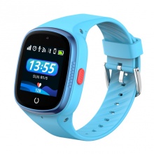 aqlli soat Porodo Kids 4G GPS Ko‘k rang