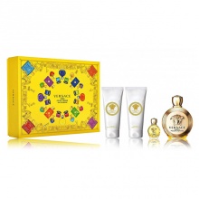 Versace Eros Pour Femme 100ML EDP+5ML EDP+100ML BODY LOTION+100ML