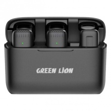 Simsiz mikrofon 2 in 1 ulagich bilan Lightning Green Lion GN2WMICLGBK