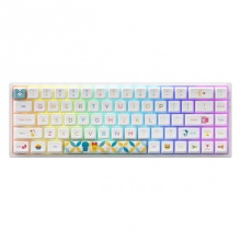 Механическая клавиатура Akko 3068B Doraemon Rainbow CS Jelly Pink RGB (6925758617383)