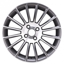 Диска для автомобиля R17 1110 4-100 GUN GREY MACHINE 4шт