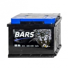 Аккумулятор Bars 6CT-60 АПЗ R(0) 8372b