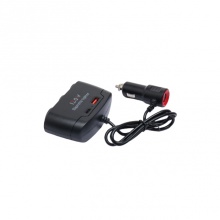 Avtomobil zaryadlovchisi 3 ta rozetkali va USB portli Avtomobil zaryadlovchisi 3 ta rozetkali va USB portli