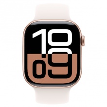 Смарт-часы Apple Watch Series 10 GPS + Cellular Aluminum 46 мм Rose Gold Смарт-часы Apple Watch Series 10 GPS + Cellular Aluminum 46 мм Rose Gold