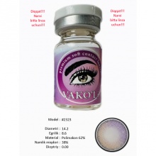 Цветные контактные линзы Vakoli #2323 1 шт