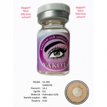 Цветные контактные линзы Vakoli S3-446 SHADOW 1 шт