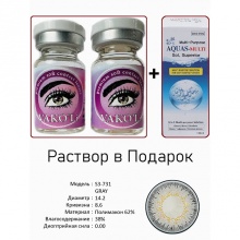 Цветные контактные линзы Vakoli S3-731 GRAY