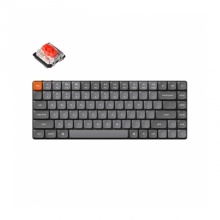 Клавиатура механическая Keychron K3 MAX 84Key, K pro Brown, WL/BT/USB-A, Hot-swap, QMK, EN/RU/UZ, RGB, черный K3M-H1-UZ