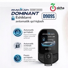 Signalizatsiya D909S avtomobili uchun masofadan boshqariladigan Dominant Magicar (Original)
