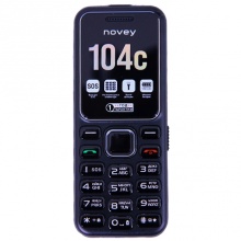 Tugmali telefon Novey 104C Black Tugmali telefon Novey 104C Black