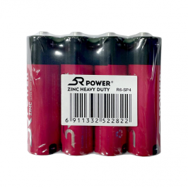 Batareyka 5R Power ZINC Super Heavy duty AA 4B (R6-SP4) Batareyka 5R Power ZINC Super Heavy duty AA 4B (R6-SP4)