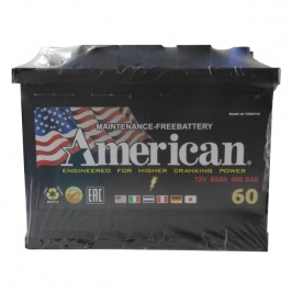 Nexia 1,2, Spark, Cobalt автомобиллари учун YigitAku American 60AhL аккумлятор
