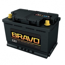 Автомобильный аккумулятор Bravo 74Ah 650A 12 V