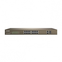 Коммутатор Tenda TEF1218P-16-250W Коммутатор Tenda TEF1218P-16-250W