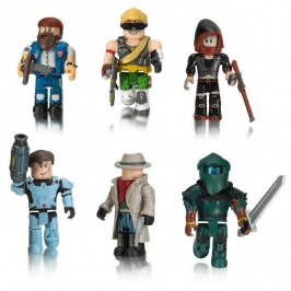 Игровая коллекционная фигурка Jazwares Roblox Multipack Q-Clash W7 (ROB0307)