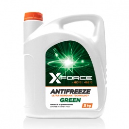 Антифриз Coolstream X-FORCE Green 5 кг