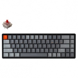 Klaviatura KEYCHRON K6 68 keys,Aluminum Frame,Hot-Swap,RGB,Wireless,Black (W1_KEYCHRON)