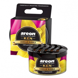 Автомобильный очиститель воздуха Areon KEN Vanilla Bubble