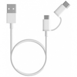 Кабель Mi USB Cable Micro USB to Type C 30cм