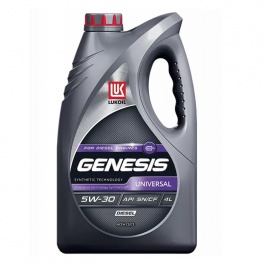 Моторное масло Lukoil Genesis Armortech DX1 5W30 4 л