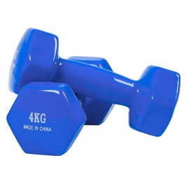 Фитнесс  гантеллари PowerGym Ko'k 4 kg