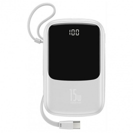 Tashqi batareya Baseus PPQD-A02 10000 mAh Kulrang
