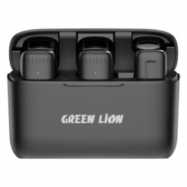 Simsiz mikrofon 2 in 1 ulagich bilan Lightning Green Lion GN2WMICLGBK