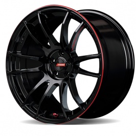 Диска для автомобиля R17 R123 Gloss Black 8*100*114.3 ET35 CB56.5 4 шт