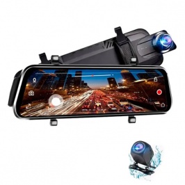 Ikki kamerali sensorli to‘liq ekranli videoregistrator Vista V-707 Full HD