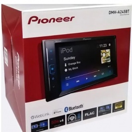 Встраиваемый автомультимедийный AV-ресивер Pioneer DMH-A245BT серии A с двойным DIN