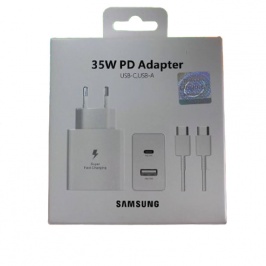 Зарядное устройство Samsung 35W с кабелем USB-C (копия) Зарядное устройство Samsung 35W с кабелем USB-C (копия)