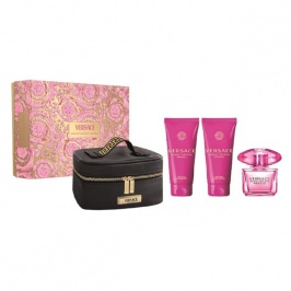 Versace Bright Crystal Absolu (W) SET EDP 90 ml +BL100+SH100+POUCHE Versace Bright Crystal Absolu (W) SET EDP 90 ml +BL100+SH100+POUCHE