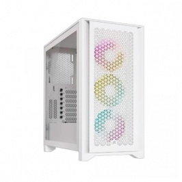 Корпус для пк Corsair 4000D RGB Airflow White Корпус для пк Corsair 4000D RGB Airflow White
