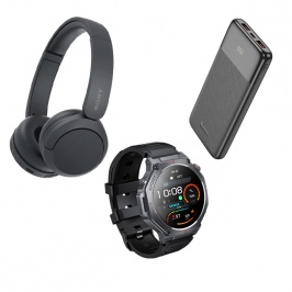 Эркаклар учун совға тўплами Sony WH-CH520, Hoco J121 Fast, Hoco Y37