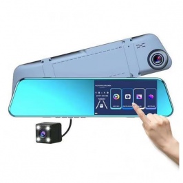 Orqa ko‘rinish kamerali DVR oynasi, Touch Display HD 5.18 (2 kamera)