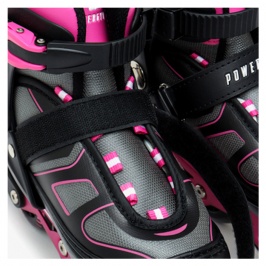 Роликовые коньки PowerGym (Cougar) Розовый 34-37