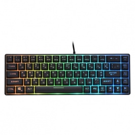 Ўйин клавиатураси 2E Gaming KG345 RGB USB Transparent (2E-KG345TR)