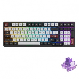 Mexanik klaviatura Akko 3098S RGB Dracula(Hotswappable) CS Jelly Pink RGB (6925758616829)