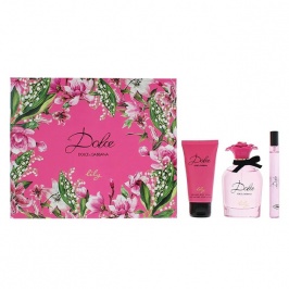 Dolce & Gabbana Dolce Lily Gift Set 75ml EDT + 10ml EDT + 50ml Body Lotion