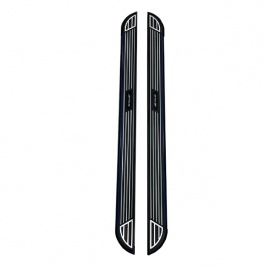 Порог для автомобиль Jetur X70 Plus черно-белый
