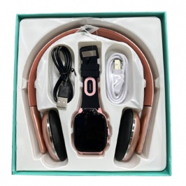 Умные часы и Bluetooth-гарнитура Combo M10 Розовый