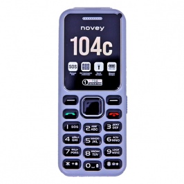 Кнопочный телефон Novey 104C Blue