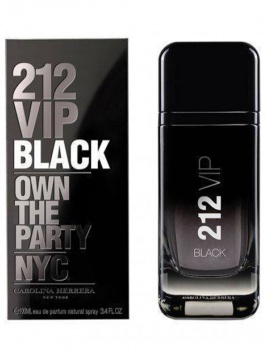CAROLINA HERRERA 212 VIP BLACK 100мл CAROLINA HERRERA 212 VIP BLACK 100мл